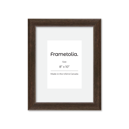 8" x 10" Dark Oak Hudson Narrows Wall Frame