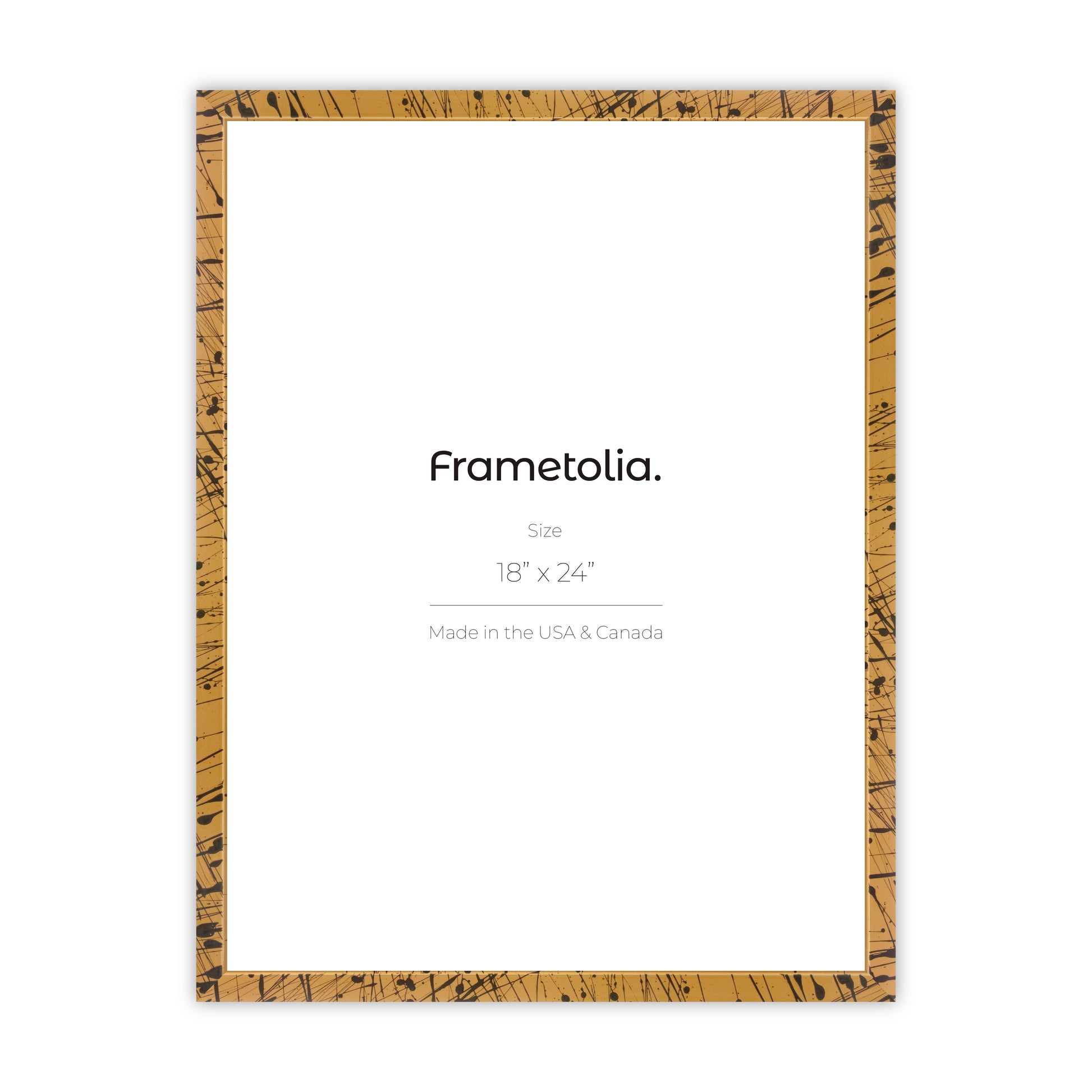 Front of picture frame