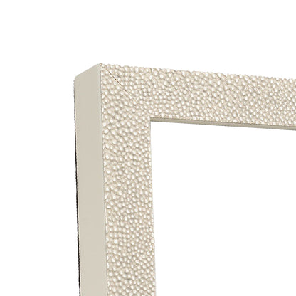 Bone Shagreen Narrow Width Table Top Frame