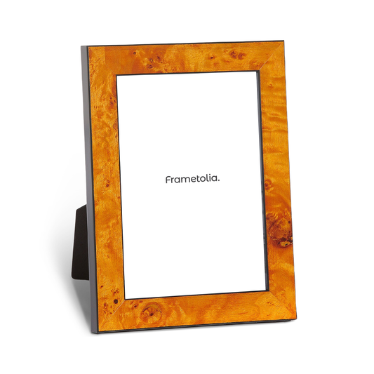 Orange Burl Medium Width Table Top Frame