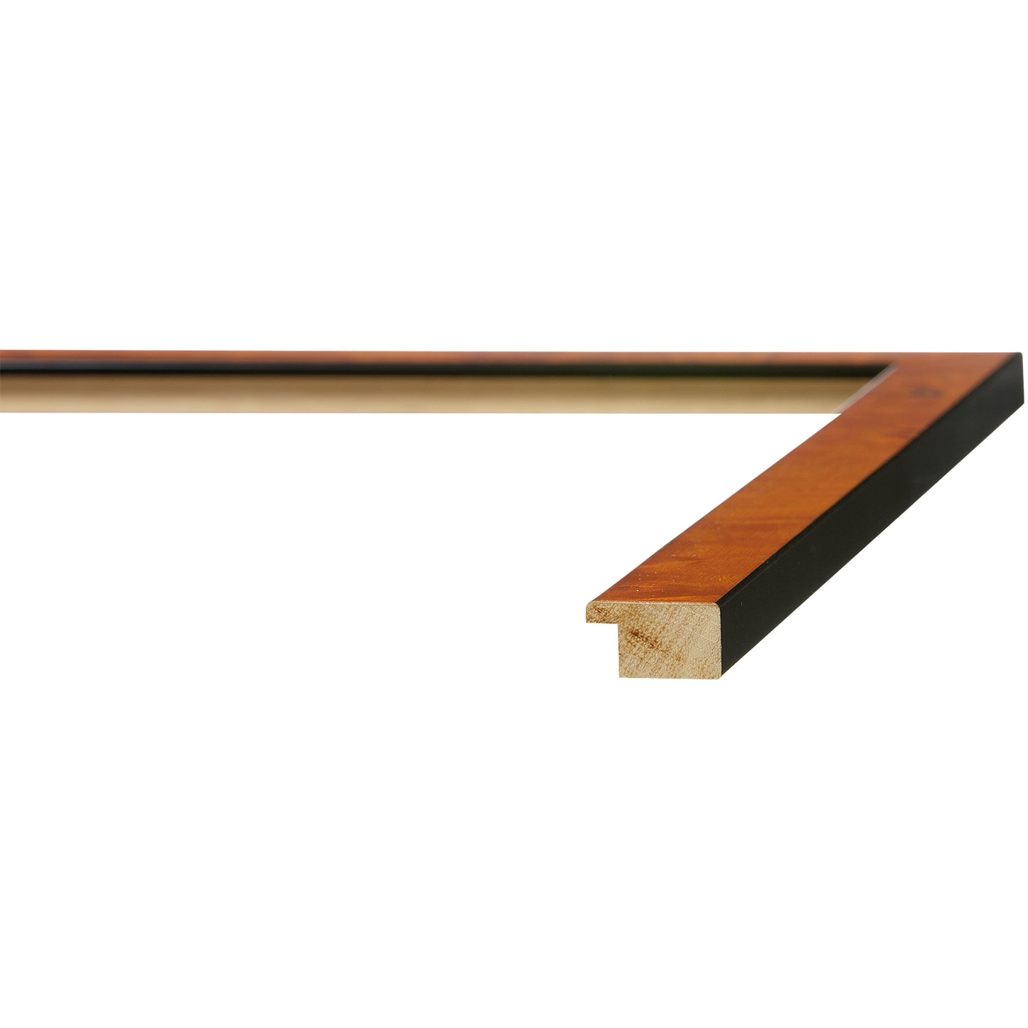 Orange Burl Medium Width Table Top Frame