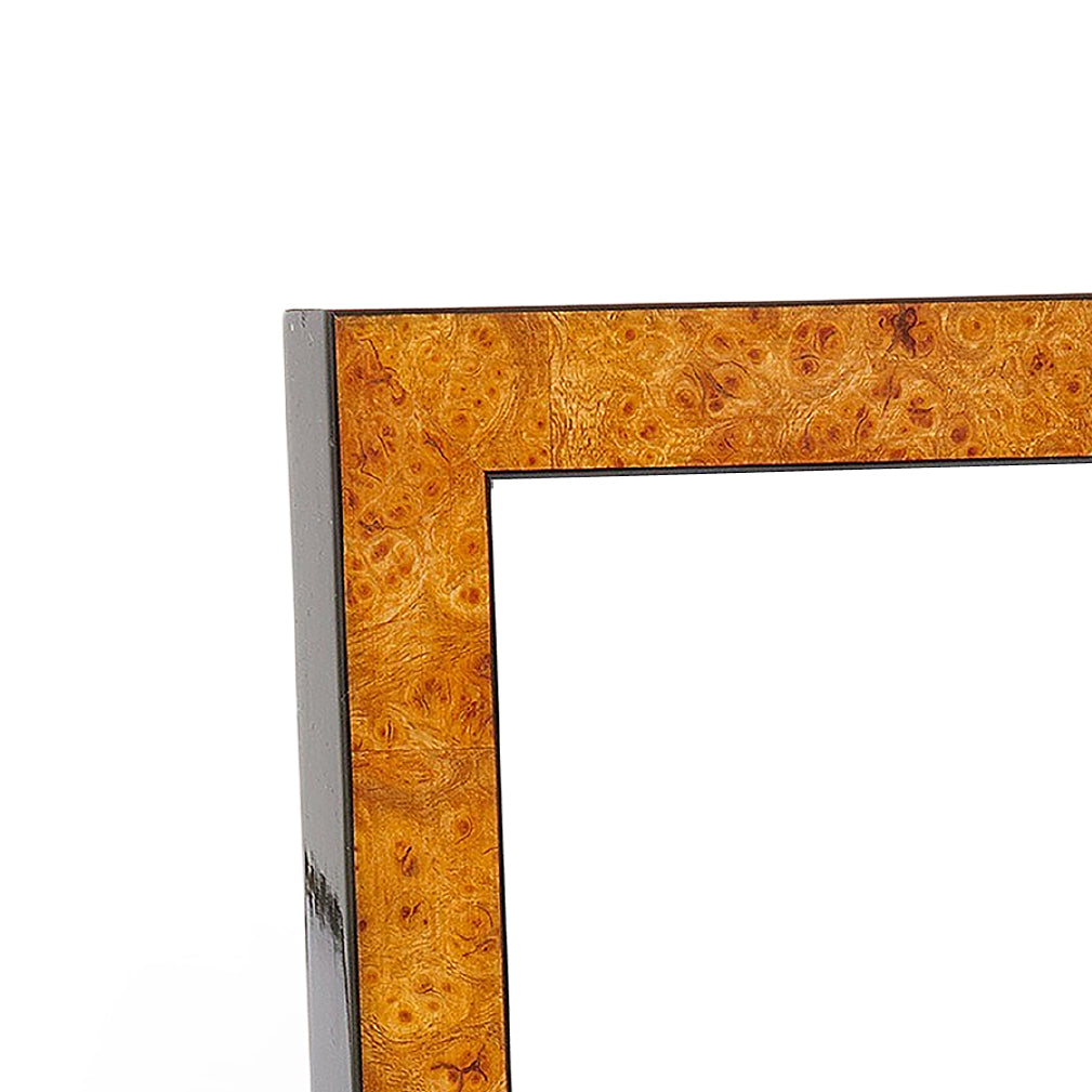 Elm Burlwood Narrow Width Wood Table Top Frame