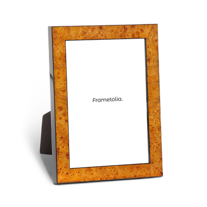 Elm Burlwood Narrow Width Wood Table Top Frame