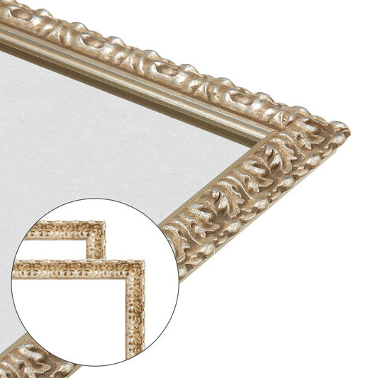 corner close up of the frame