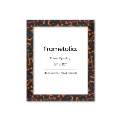 Tortoise Burlwood Lucca Wall Frame