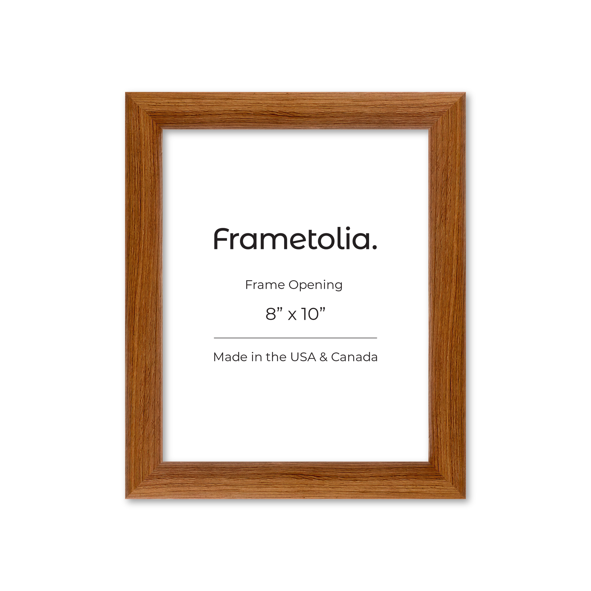 Light Walnut Hudson Wall Frame