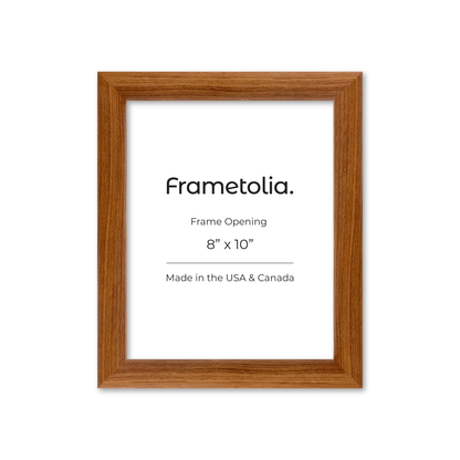 Light Walnut Hudson Wall Frame