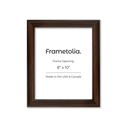 8" x 10" Dark Oak Hudson Wall Frame