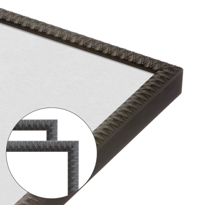 corner close up of the frame