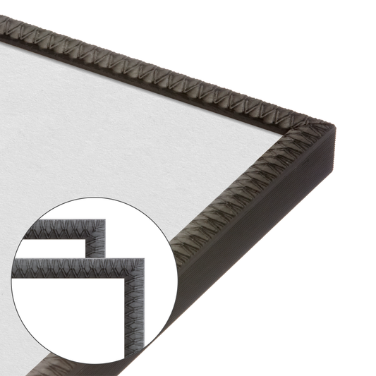 corner close up of the frame