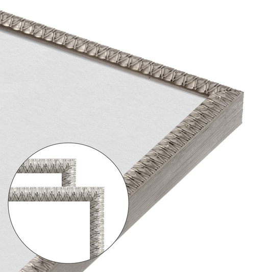 corner close up of the frame