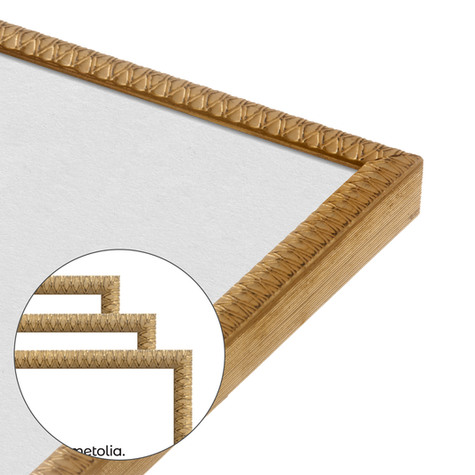 corner close up of the frame
