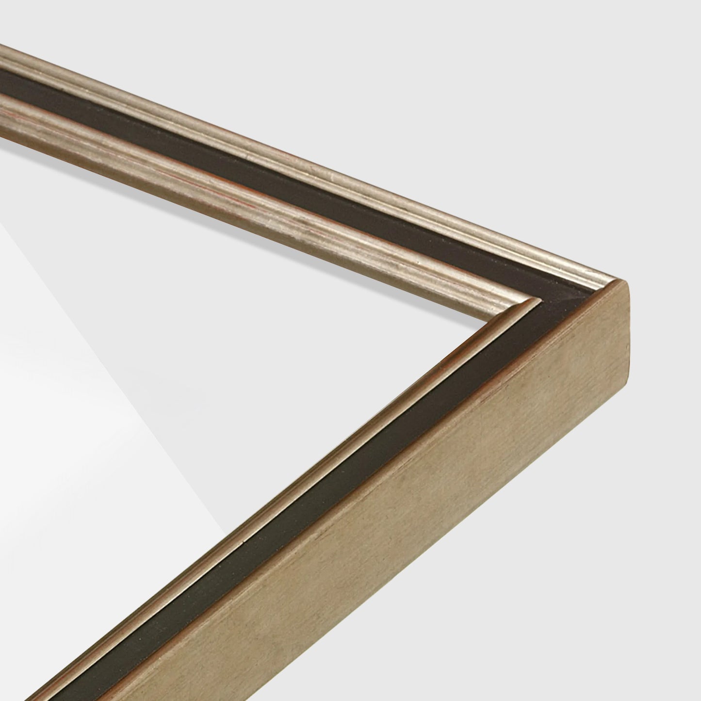 corner of the Gilded Silver FAMILY Wall Frame