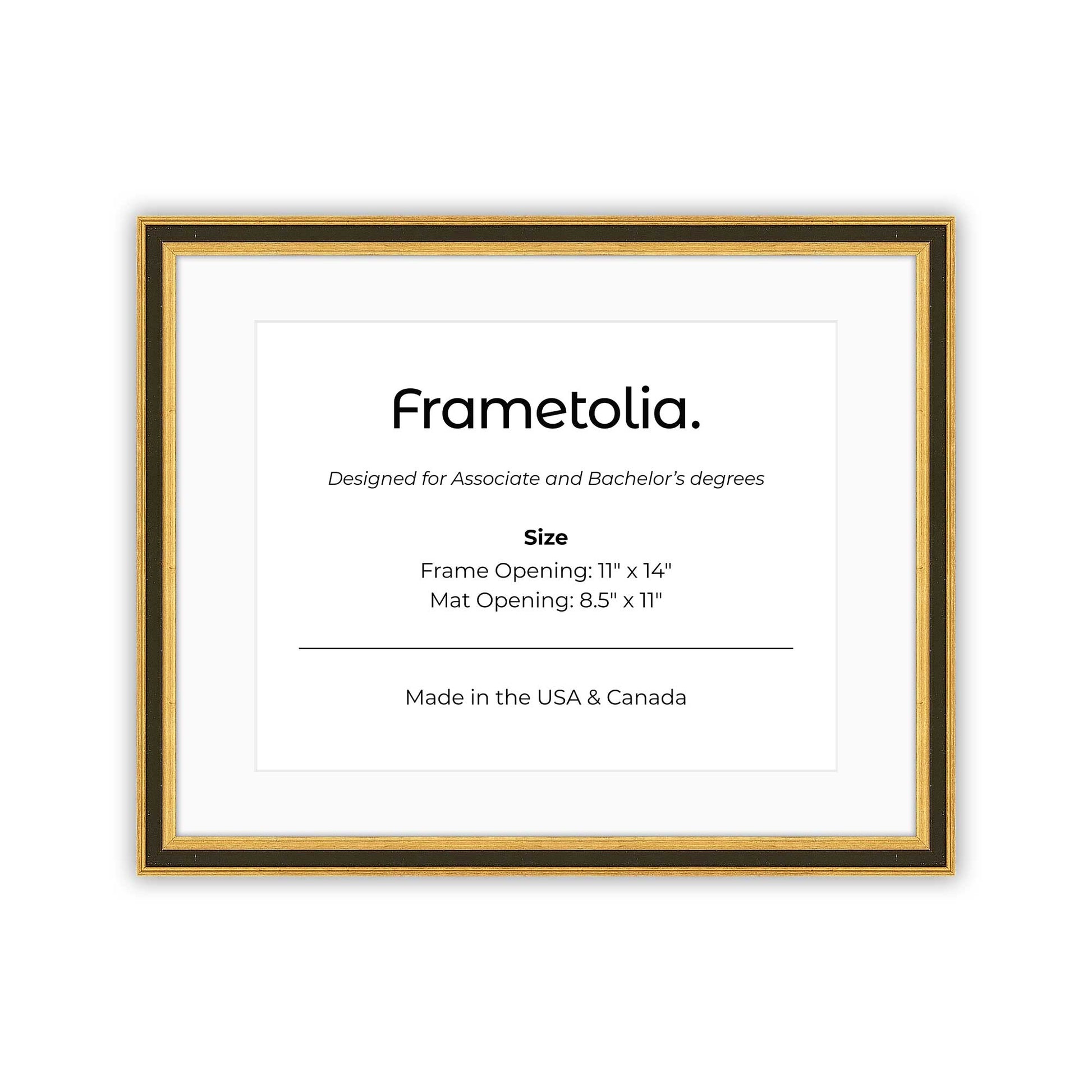 Gilded Gold FAMILY Wall Frame