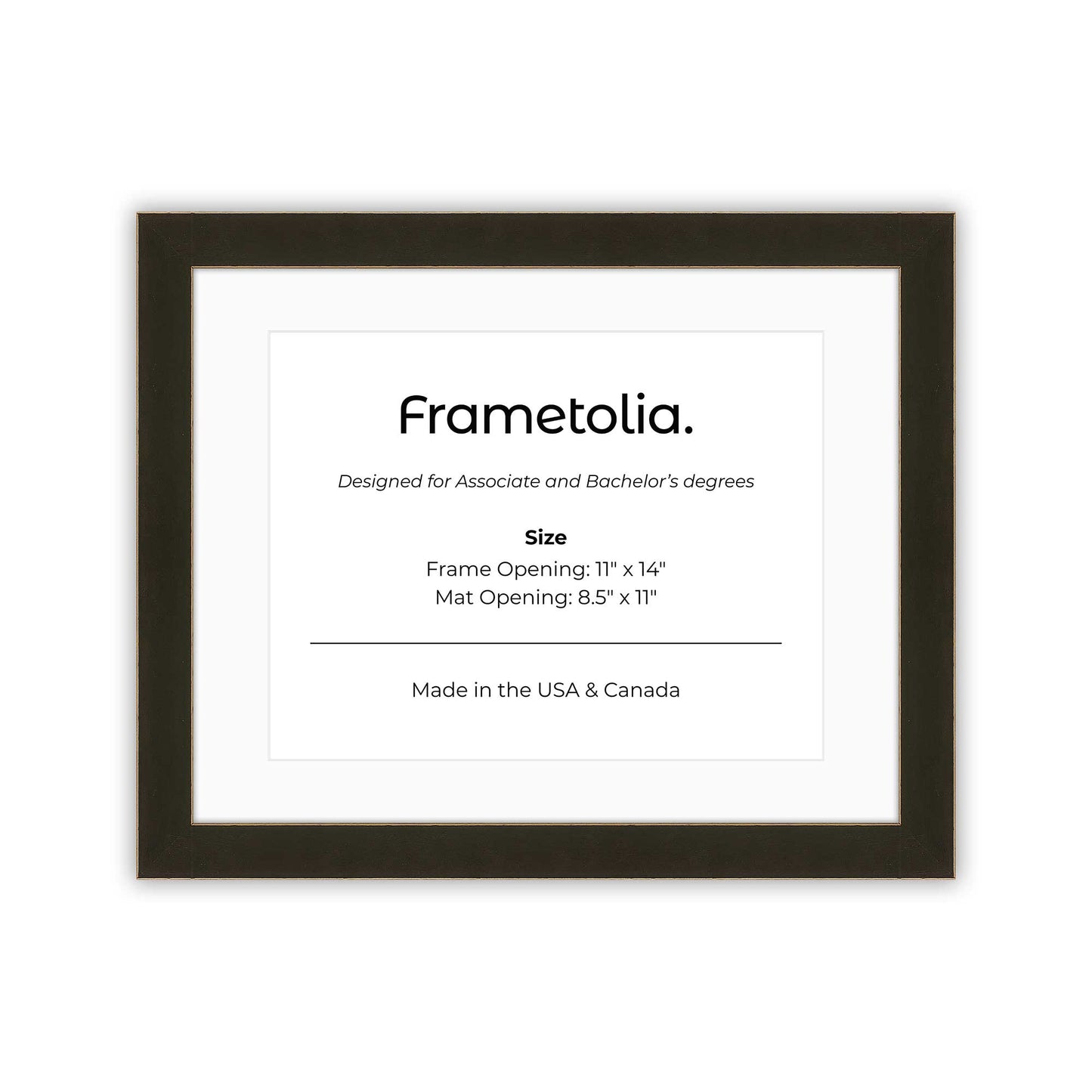 Bravo Brown FAMILY Wall Frame