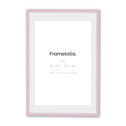 18" x 24" Shimmering Rose Petal Renaissance Charm Medium Width Wall Frame