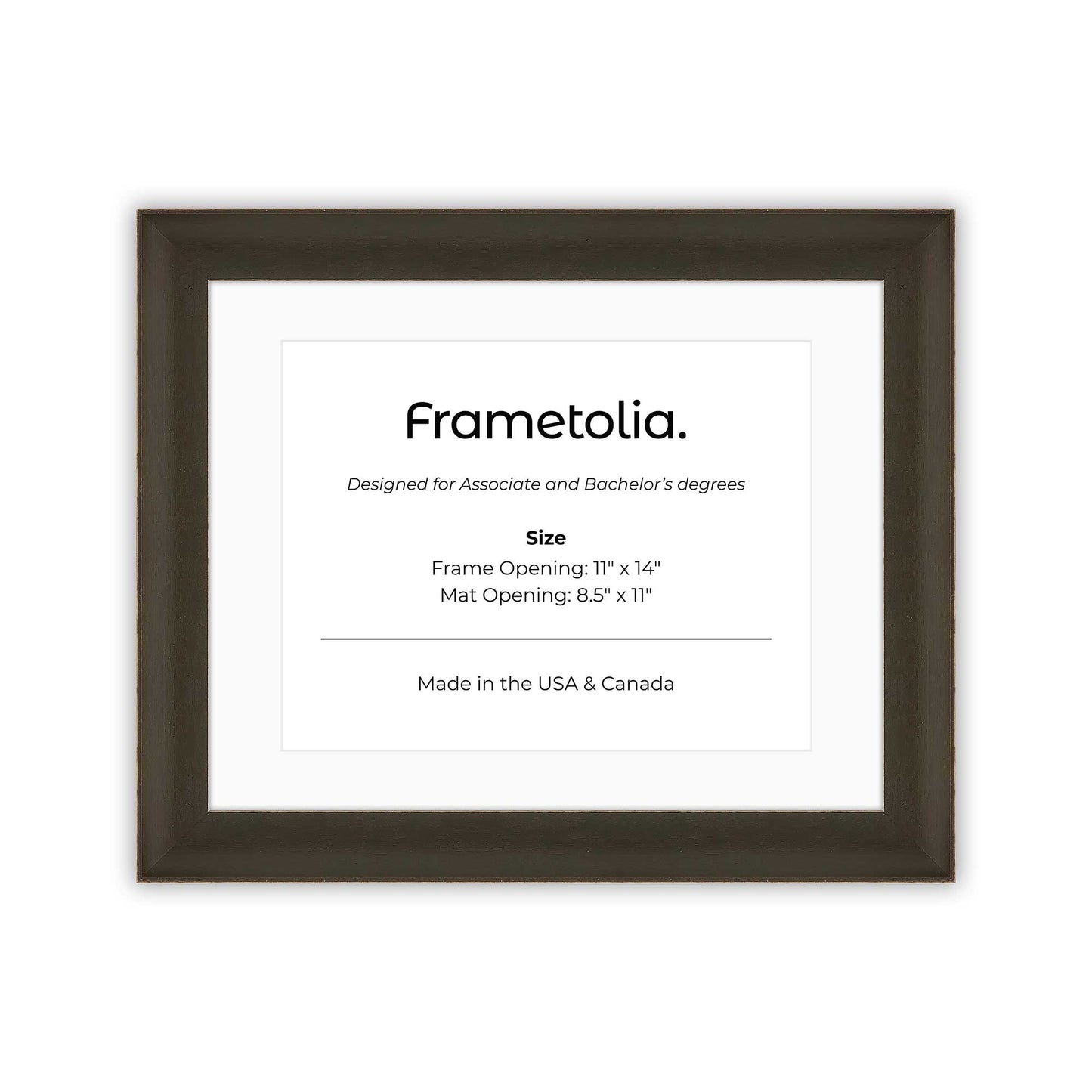 Bravo Brown FAMILY Wall Frame