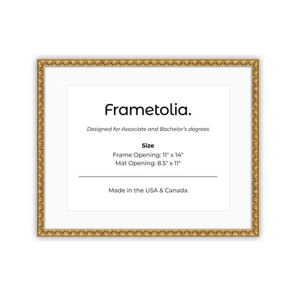 Gold Leaf FAMILY Wall Frame