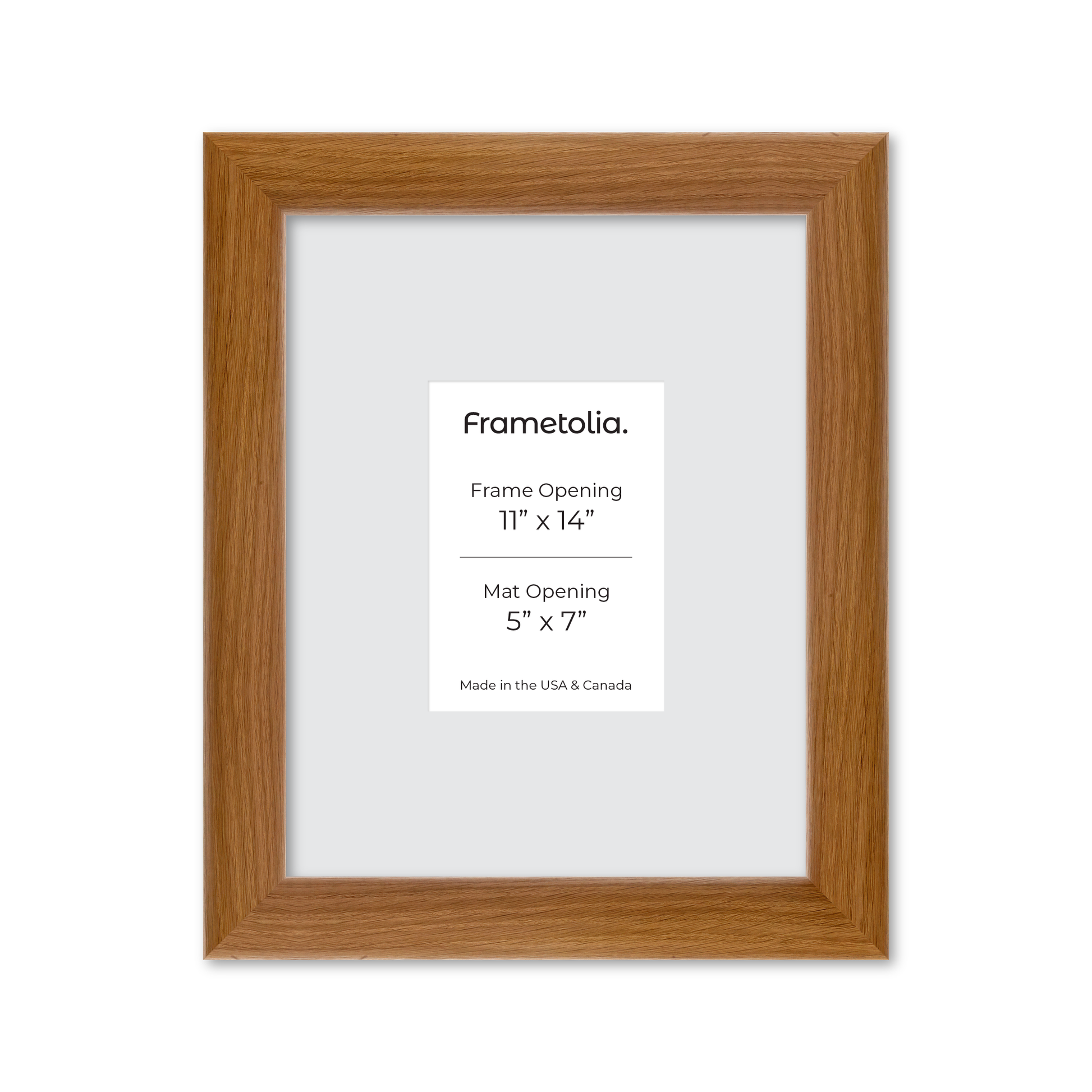 11" x 14" Light Oak Hudson Valley Wall Frame