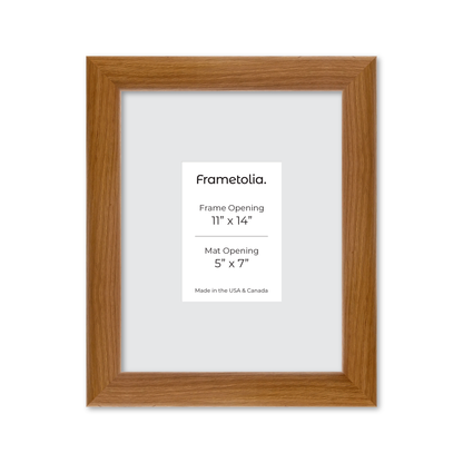 11" x 14" Light Oak Hudson Valley Wall Frame