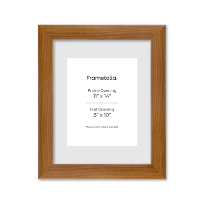 11" x 14" Light Oak Hudson Valley Wall Frame