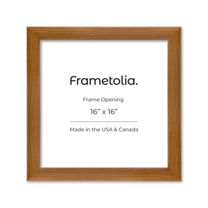 16" x 16" Light Oak Hudson Valley Wall Frame