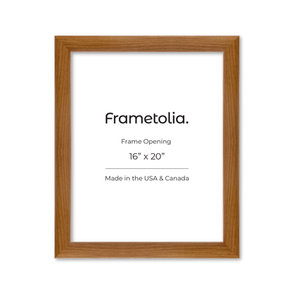 16" x 20" Light Oak Hudson Valley Wall Frame