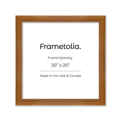 20" x 20" Light Oak Hudson Valley Wall Frame