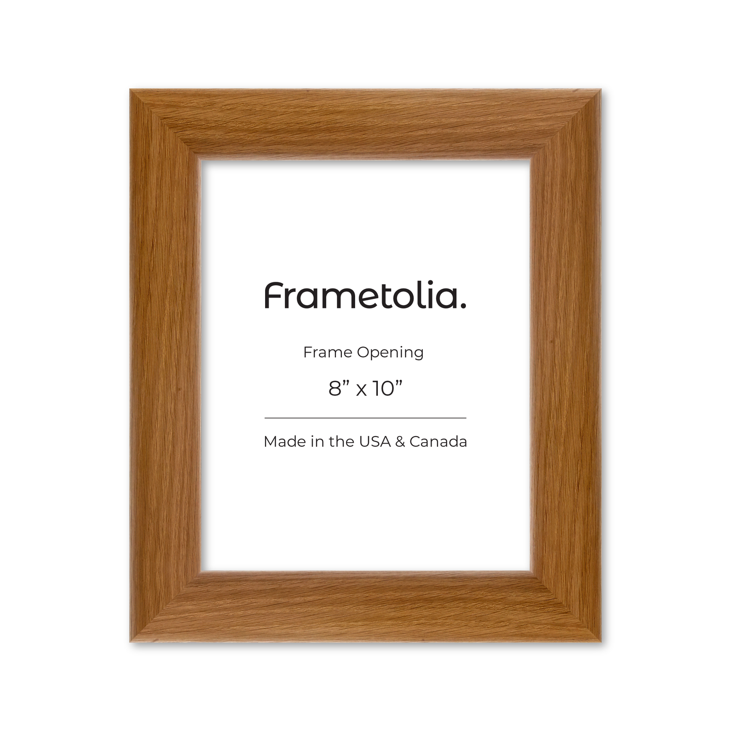 8" x 10" Light Oak Hudson Valley Wall Frame