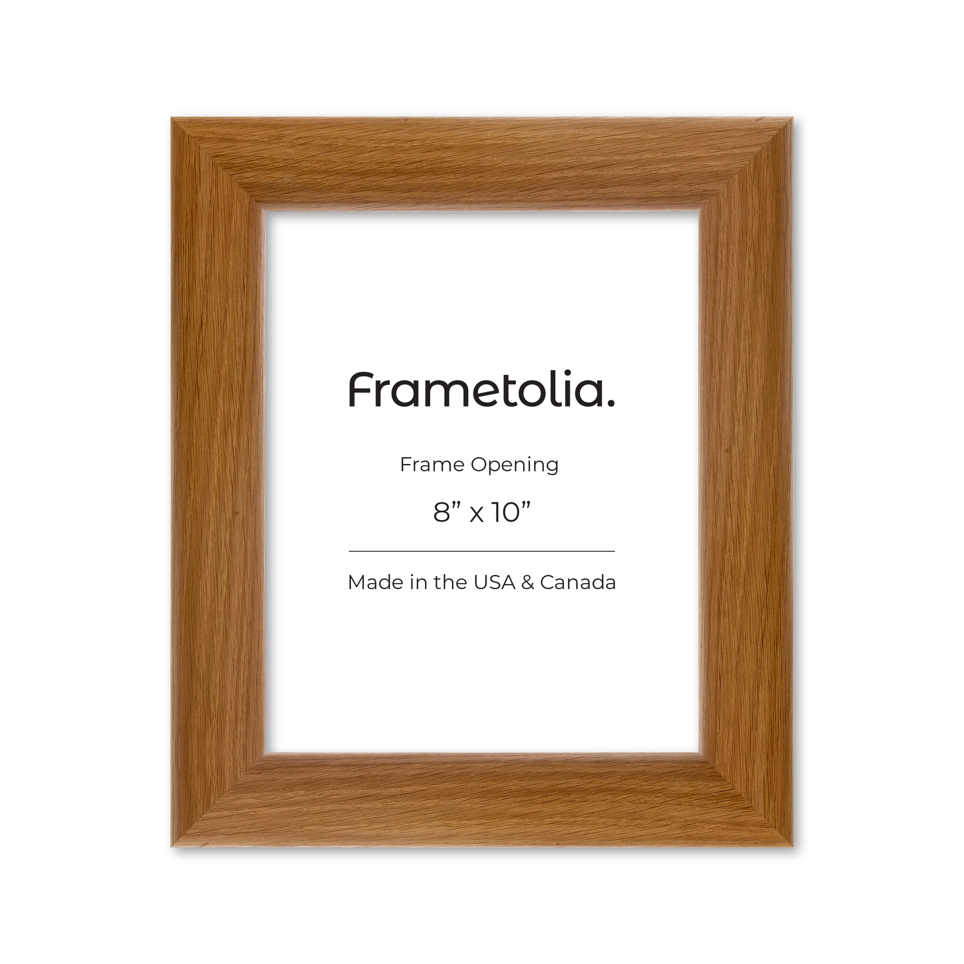 8" x 10" Light Oak Hudson Valley Wall Frame