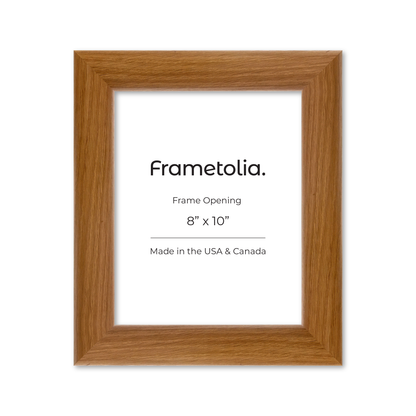 8" x 10" Light Oak Hudson Valley Wall Frame