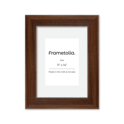 11" x 14" Dark Walnut Hudson Valley Wall Frame