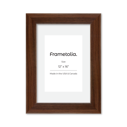 12" x 16" Dark Walnut Hudson Valley Wall Frame