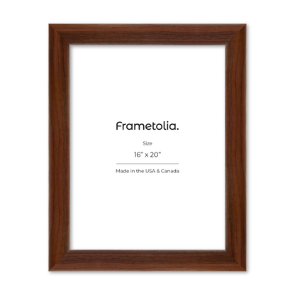 16" x 20" Dark Walnut Hudson Valley Wall Frame
