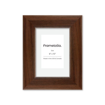 8" x 10" Dark Walnut Hudson Valley Wall Frame
