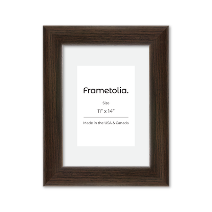 11" x 14" Dark Oak Hudson Valley Wall Frame
