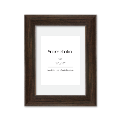 11" x 14" Dark Oak Hudson Valley Wall Frame