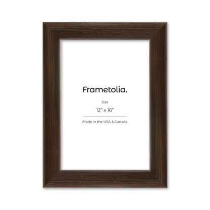 12" x 16" Dark Oak Hudson Valley Wall Frame