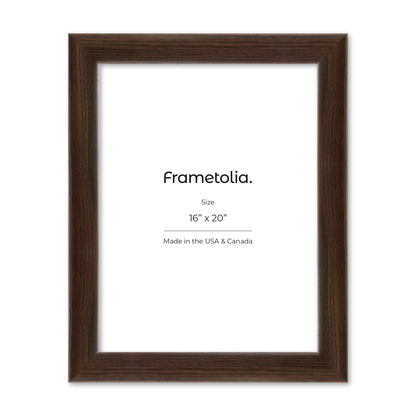 16" x 20" Dark Oak Hudson Valley Wall Frame