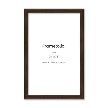 24" x 36" Dark Oak Hudson Valley Wall Frame