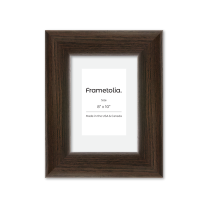 8" x 10" Dark Oak Hudson Valley Wall Frame