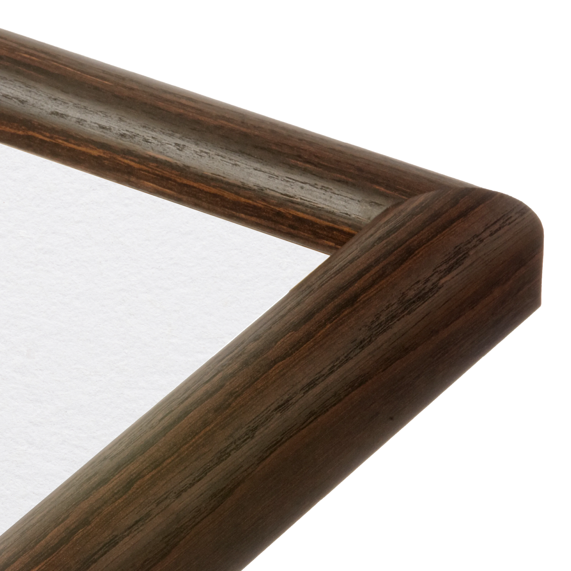 corner of the Dark Oak Hudson Valley Wall Frame