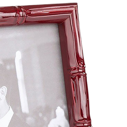 Shimmering Red Moffit Narrow Width Table Top Frame