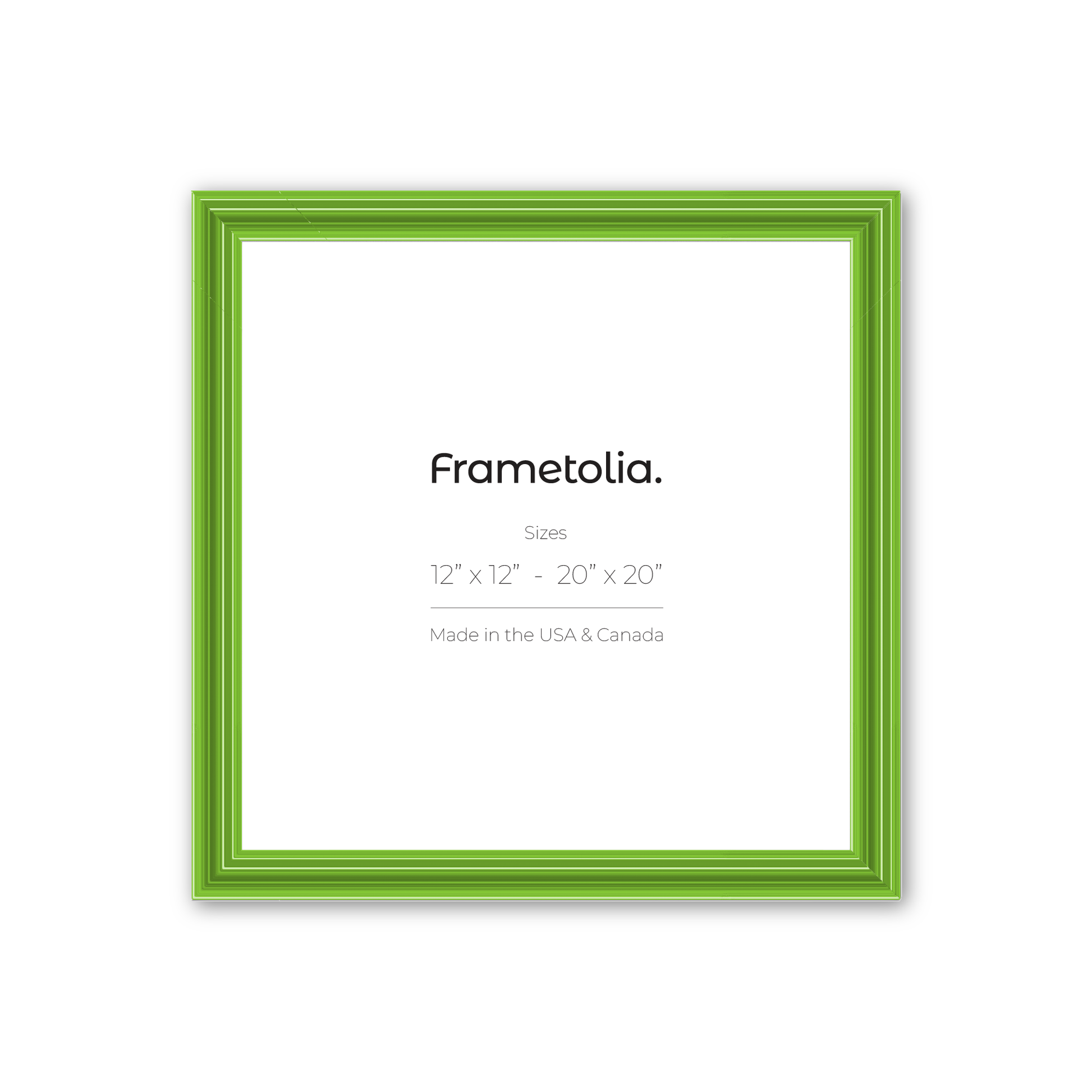 [Color:Fresh Lime Gloss],front of picture frame