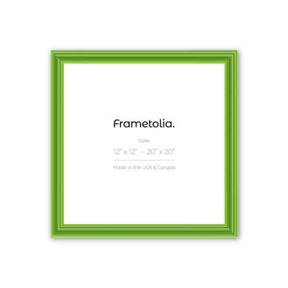 [Color:Fresh Lime Gloss],front of picture frame