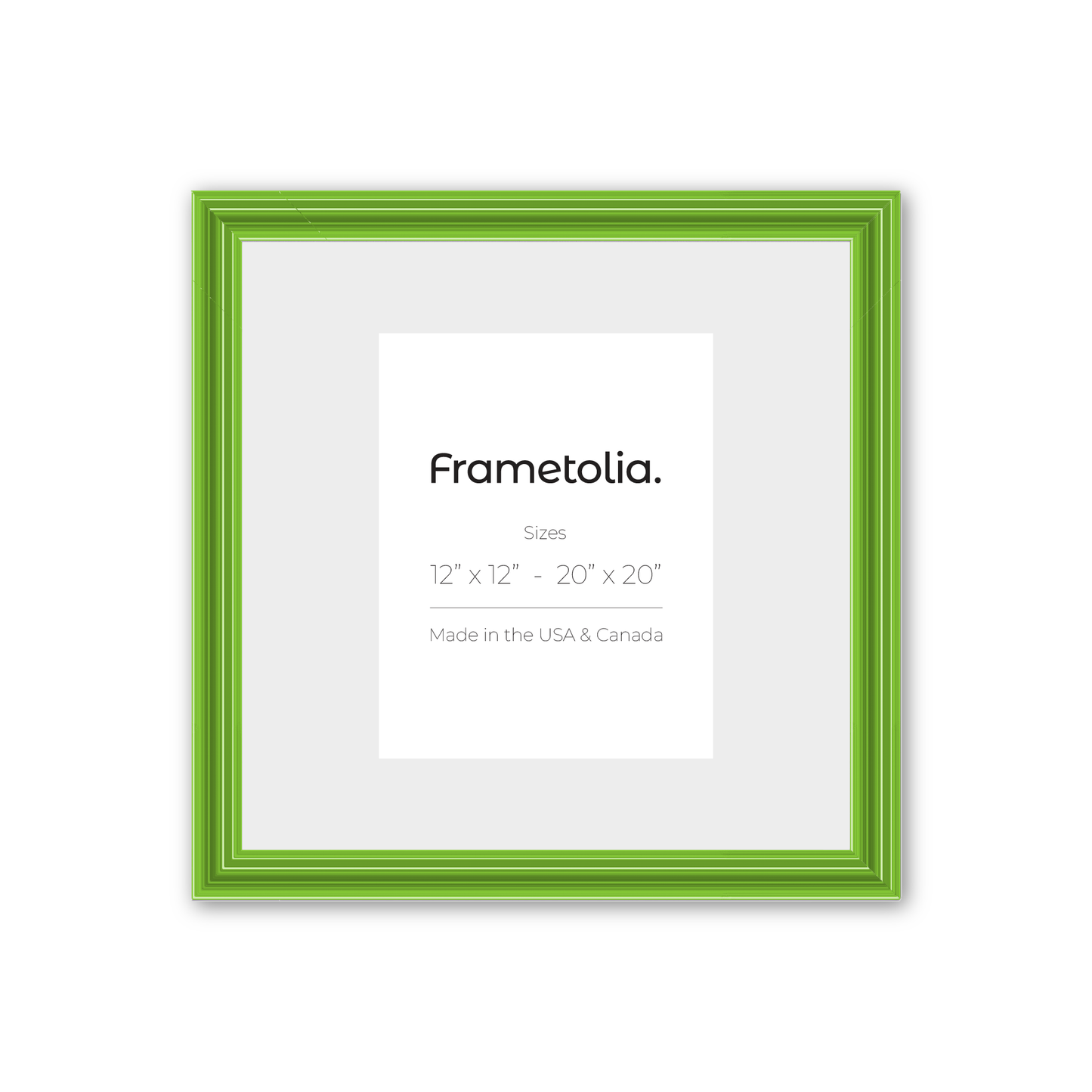 [Color:Fresh Lime Gloss],front of picture frame