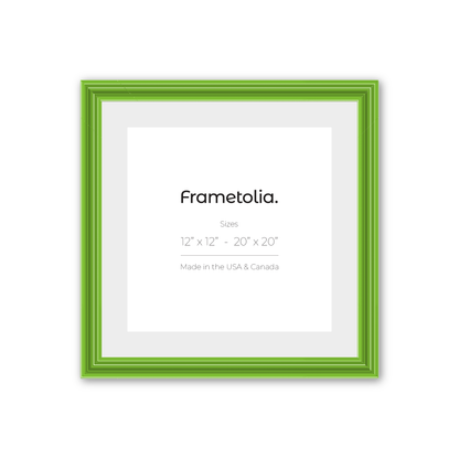 [Color:Fresh Lime Gloss],front of picture frame