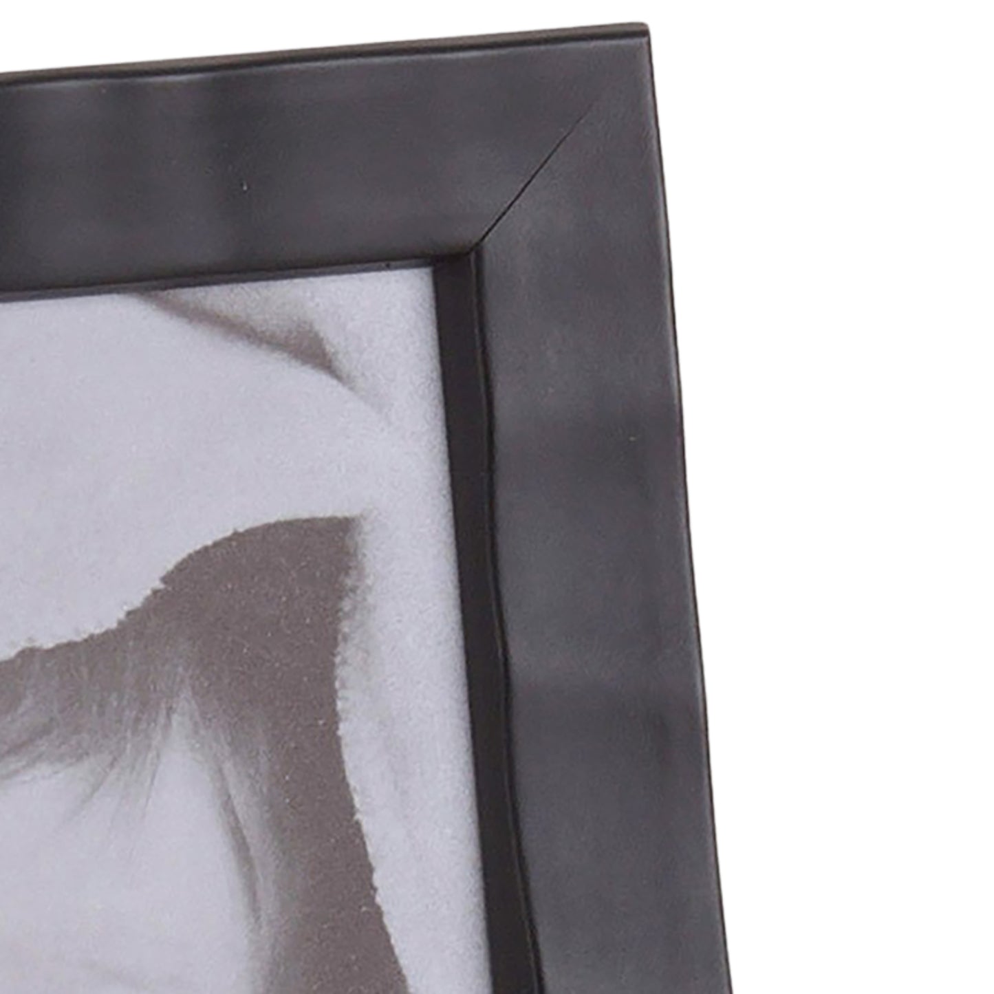 Charcoal Black Narrow Width Table Top Frame