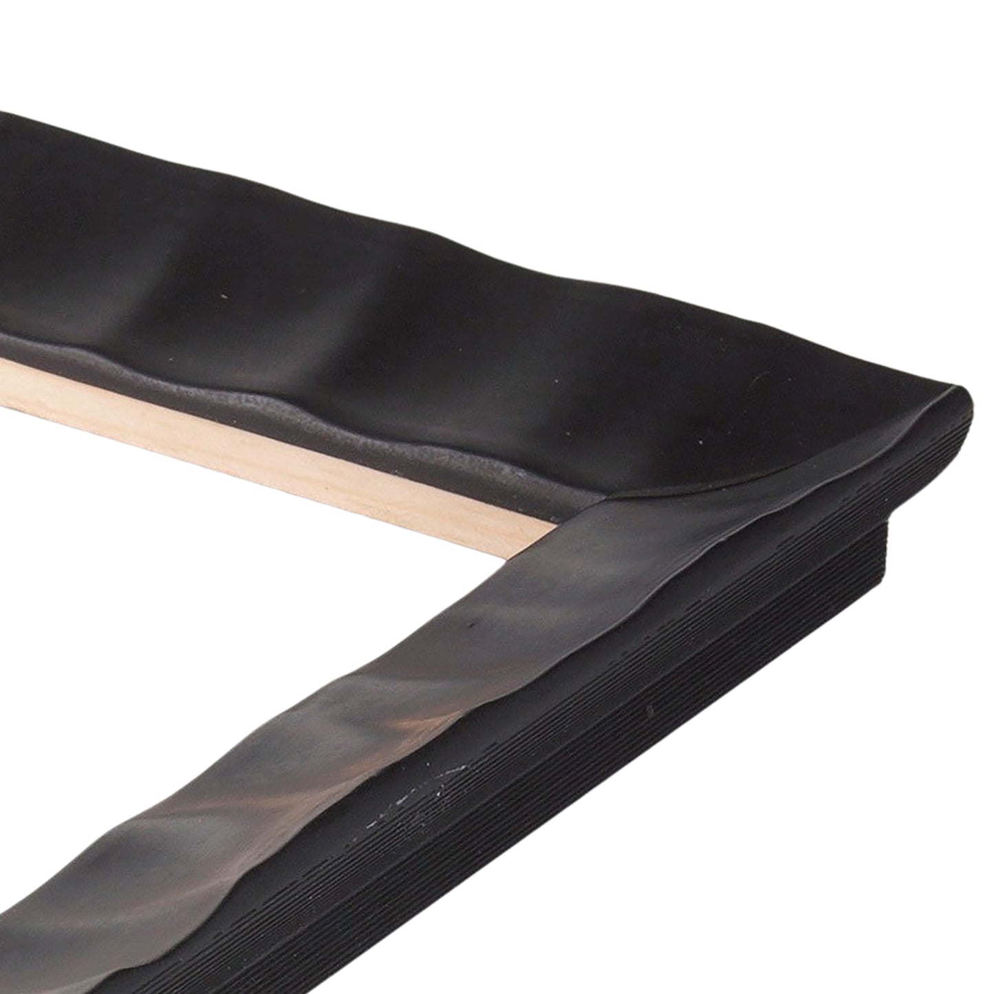 Charcoal Black Medium Width Scoop Profile Table Top Frame
