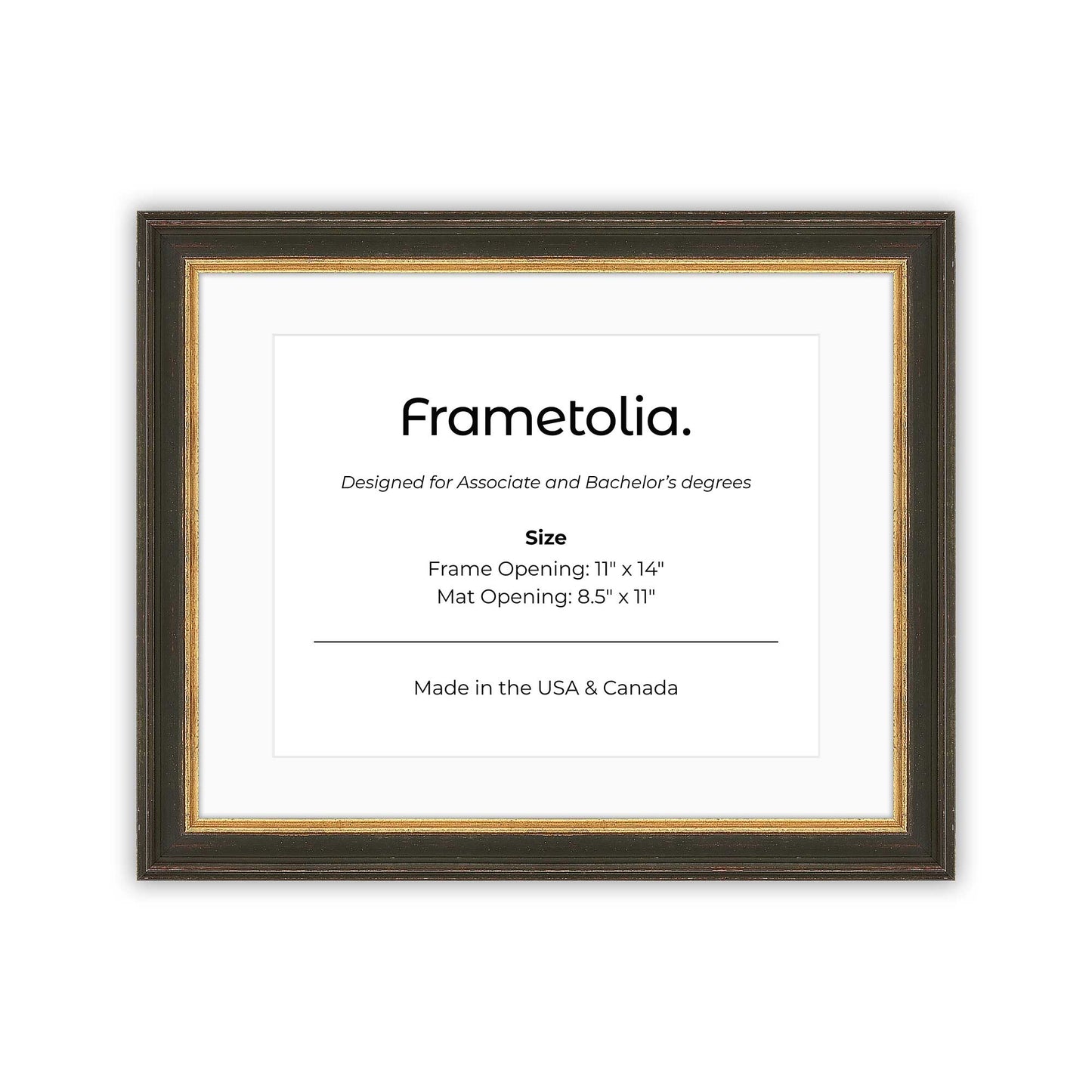 Black FAMILY Wall Frame